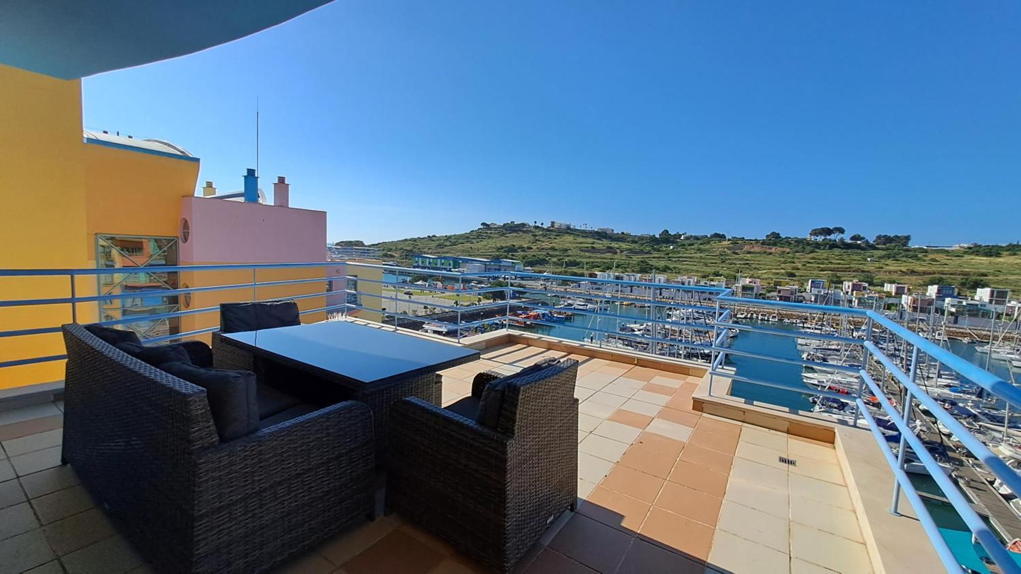 Albufeira Marina Penthouse 1 Apartment Luaran gambar